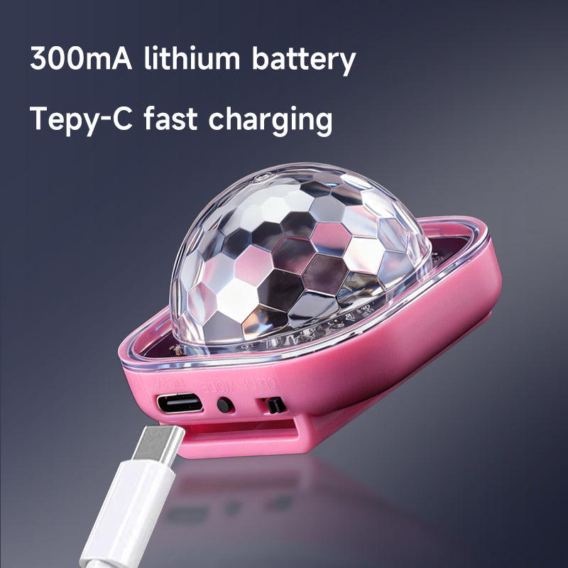 Universal car watch with voice control function, can be used as DJ atmosphere light, portable wristband stage light, creating a multi scene car party atmosphere.